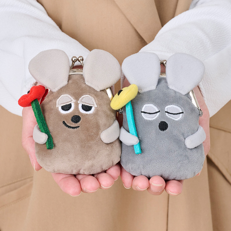 レオレオニ　がまぐちマスコット　手持ちのイメージ