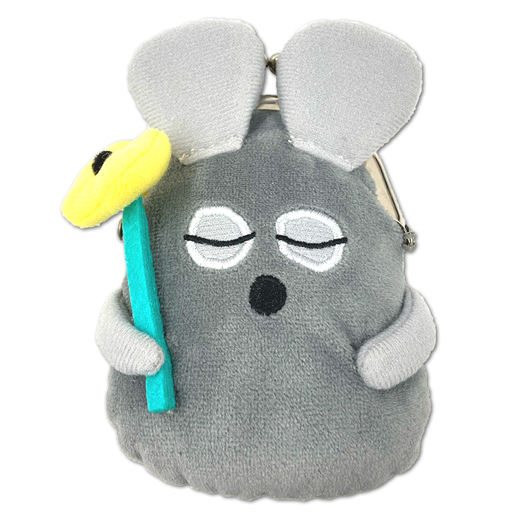 レオレオニ　がまぐちマスコット黄