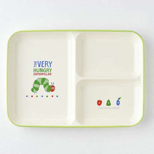 はらぺこあおむし ミルキー 塗仕切り皿 キャラモール ドリぽけ