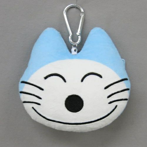 11ぴきのねこ リール付パスケース ブルー|【ぬいぐるみの