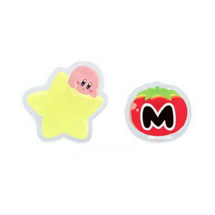 星のカービィ】アクリルクリップ（ポップカラー） | キャラクター