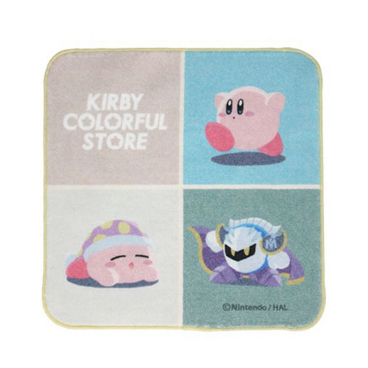 星のカービィ】タオル（ソフトカラー） | キャラクターモール ドリぽけ