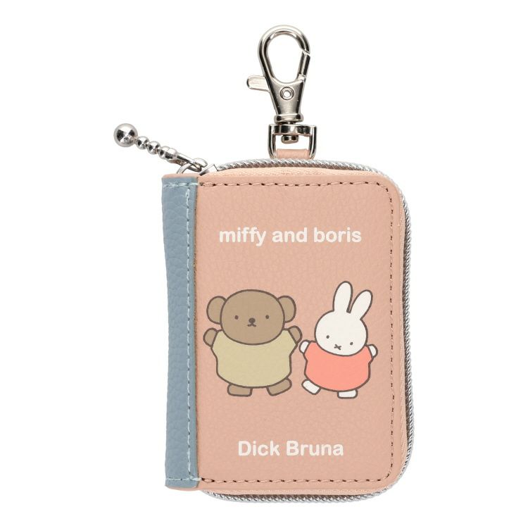 ミッフィー miffy BOOK型スマートキーカバー - 小物