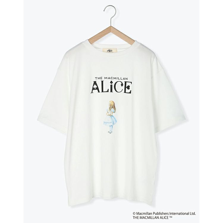 【マクミラン・アリス】Alice×Samansa Mos2 アリスプリントTシャツ（オフホワイト）2200116