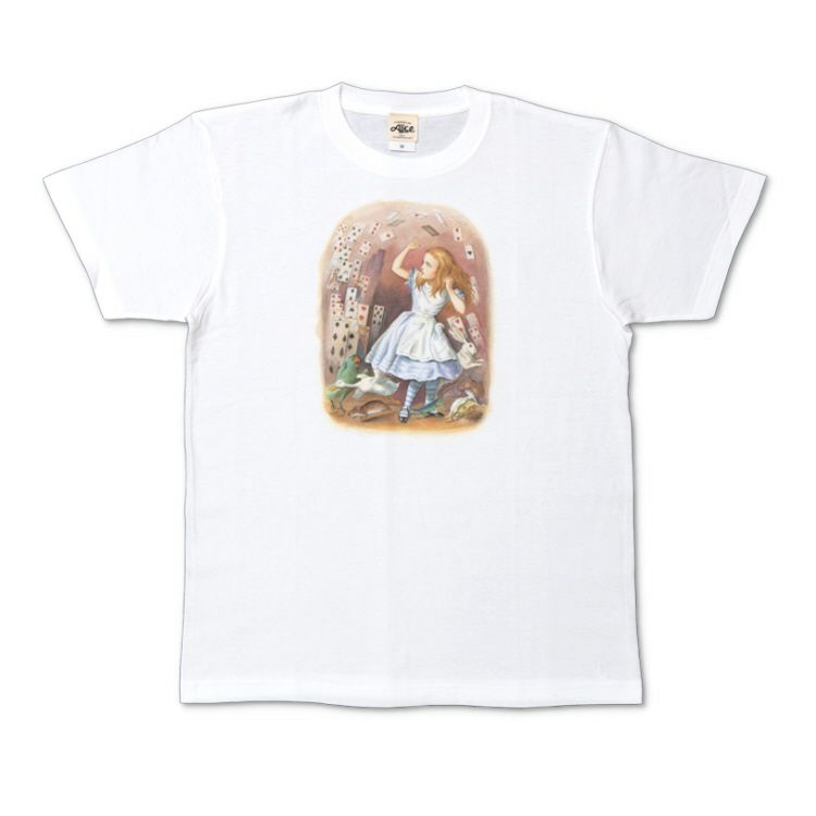 Tシャツ T-SHIRTS マクミランアリス ピグメントTシャツ 白うさぎ ワタナベ Tシャツ T-SHIRTS マクミランアリス ピグメントTシャツ 白うさぎ