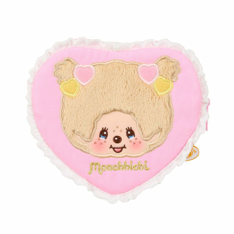 ★美品★激レア★ハートアイズ モンチッチ バッグチャームピンク♡ ☆美品☆激レア☆ハートアイズ モンチッチ バッグチャームピンク