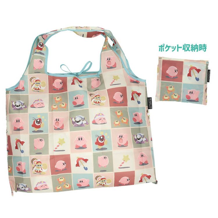 星のカービィ】エコバッグ （ソフトカラー） | キャラクターモール 