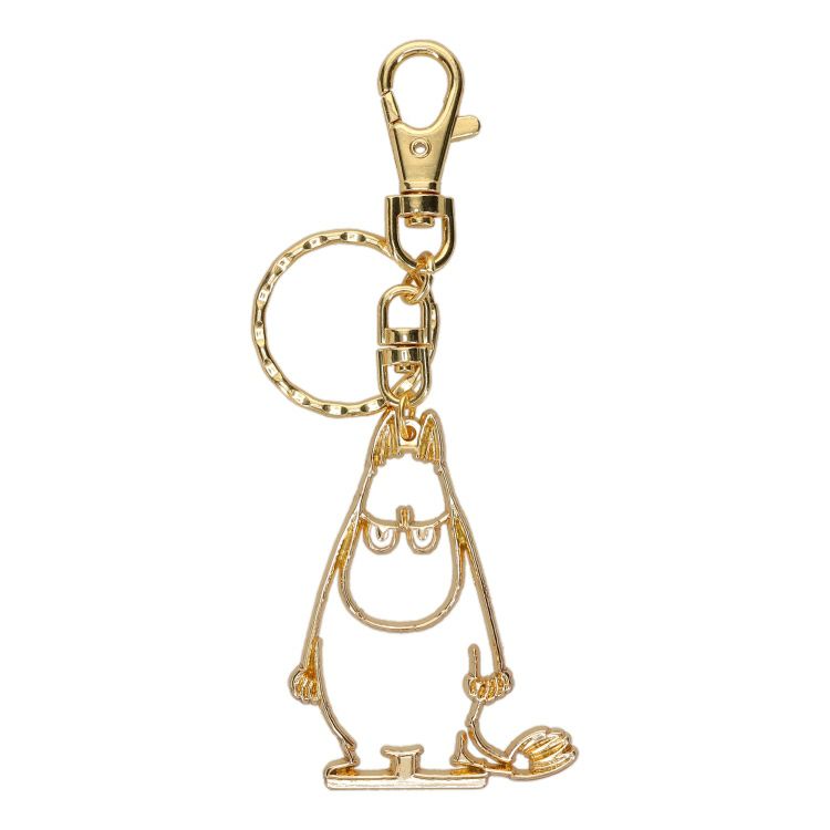 ムーミン】GOLDキーホルダー（ムーミン/アングリー）9210