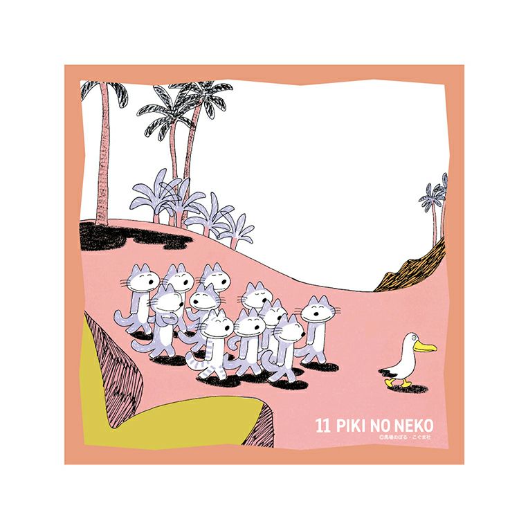 11ぴきのねこ】大判クロス（あほうどり）F13037 | キャラクター