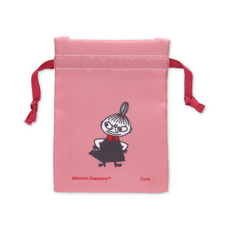 ムーミン　ミー巾着バック MOOMIN / ムーミン レース&ベロア 巾着 バッグ velor bag WNI