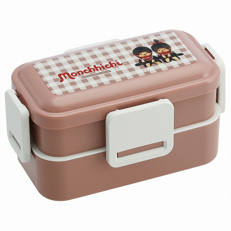ともきち モンチッチ】2段ふわっと弁当箱PFLW4 | キャラクターモール