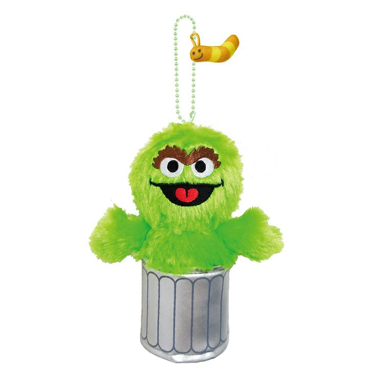 セサミストリート】ボールチェーンマスコット（オスカー）SS-BM-OS